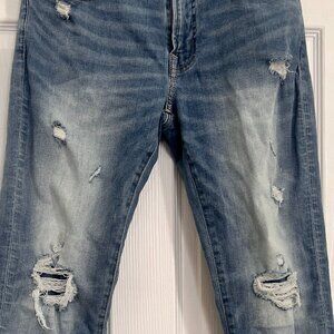 American Eagle Outfitters Stretch Jeans Mens 32x32 Blue Denim Classic Fit